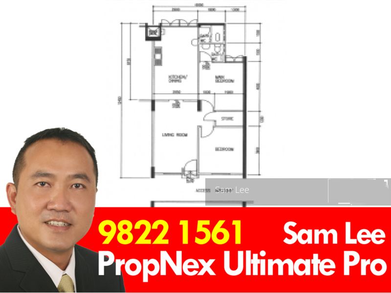 Blk 316 Bukit Batok Street 32 (Bukit Batok), HDB 3 Rooms #114645252
